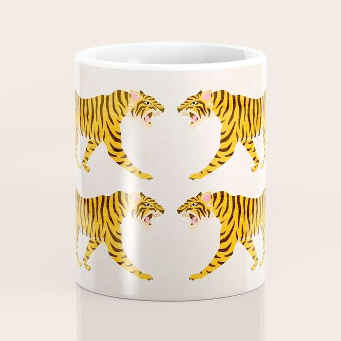 Fierce: Golden Tiger Edition Coffee Mug Gallery Image 4