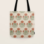 Marigold - persimmon Tote Bag Gallery Image 1