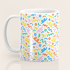 Fun colorful doodle art pattern Coffee Mug Gallery Image 3