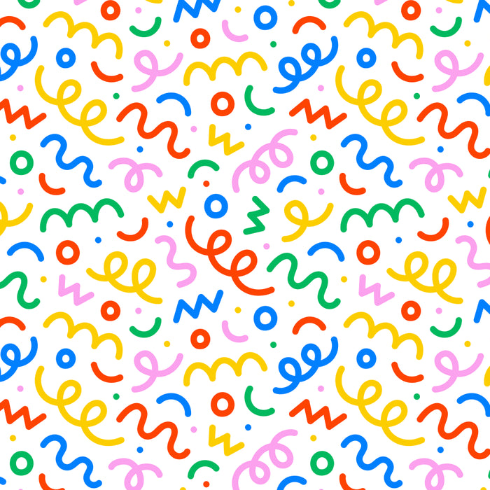 Fun colorful doodle art pattern Coffee Mug Gallery Image 2