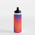 Retro Sacred Geometry | 80s Wavy Vibe Water Bottle Gallery Image 3