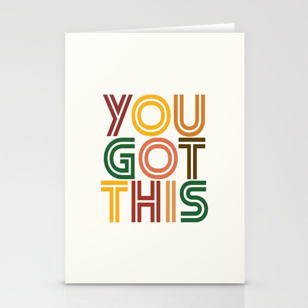 You Got This Stationery Card Gallery Image 2