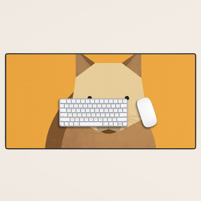 Whimsy Wombat Desk Mat Gallery Image 1