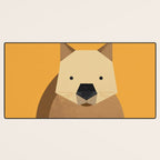 Whimsy Wombat Desk Mat Gallery Image 3