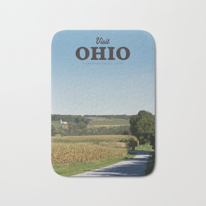 Visit Ohio Bath Mat Gallery Image 1