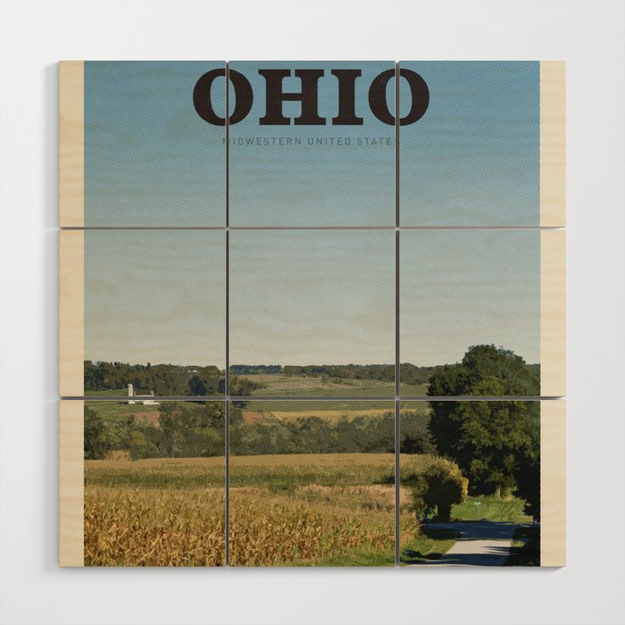 Visit Ohio Wood Wall Art Gallery Image 1