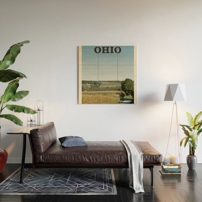 Visit Ohio Wood Wall Art Gallery Image 2