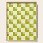 Palm Beach Check Serving Tray Gallery Image 1