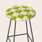 Palm Beach Check Stool Gallery Image 2