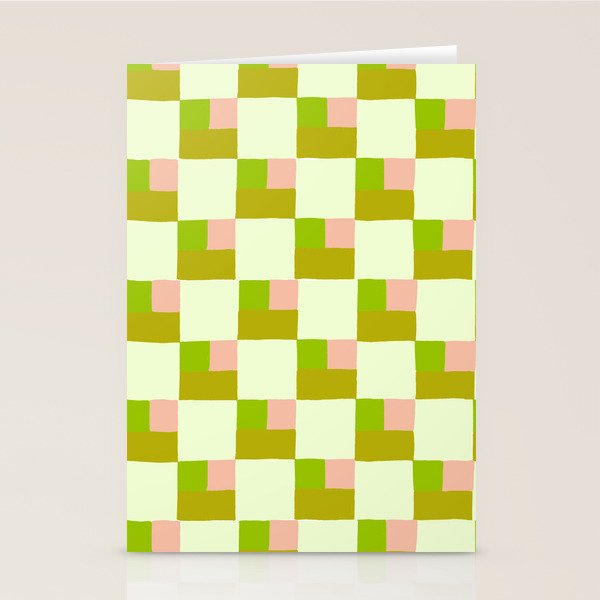 Palm Beach Check Stationery Card Gallery Image 1