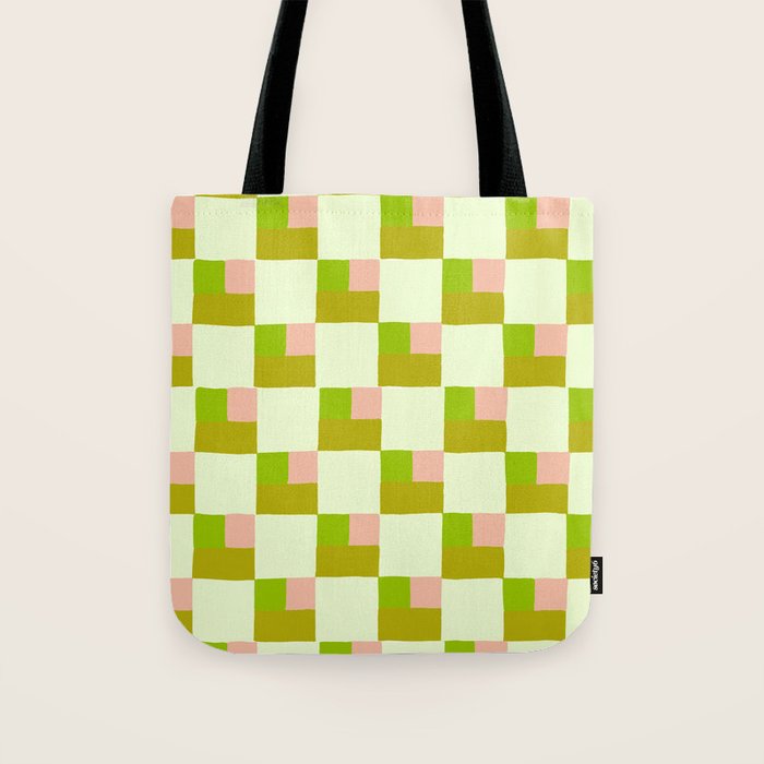 Palm Beach Check Tote Bag Gallery Image 1