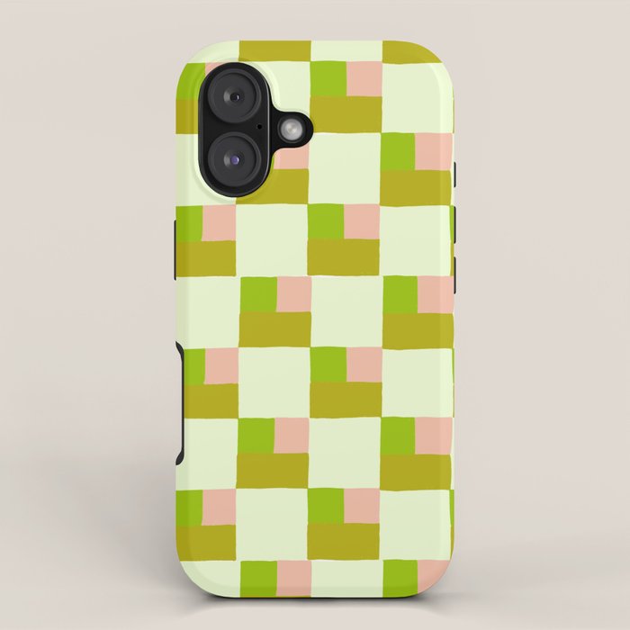 Palm Beach Check iPhone Case Gallery Image 1