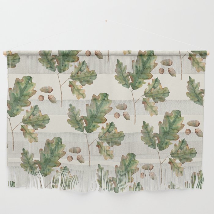 Oak tree  green leaves  Wall Hanging Gallery Image 1