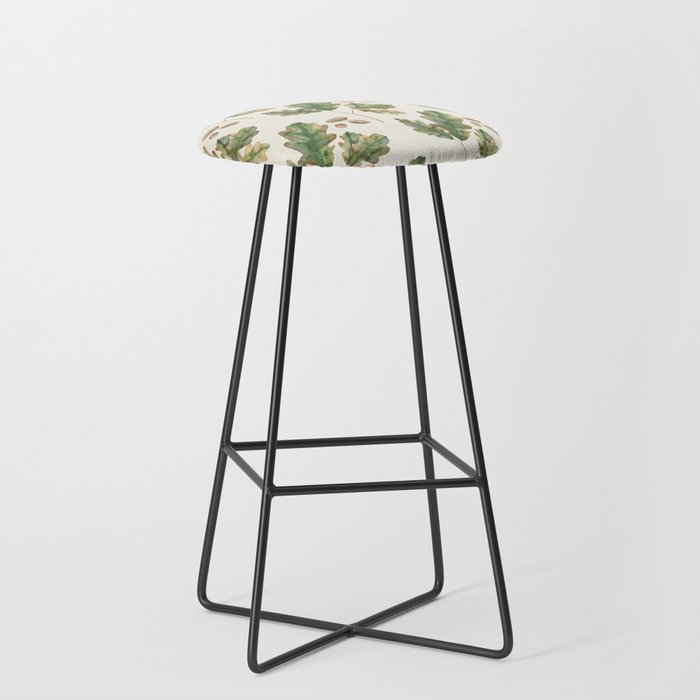Oak tree  green leaves  Stool Gallery Image 1