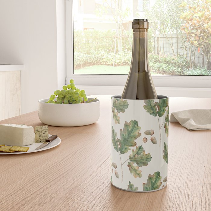 Oak tree  green leaves  Wine Chiller Gallery Image 4