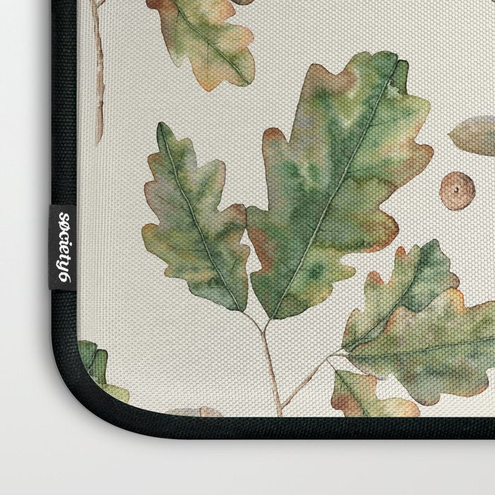 Oak tree  green leaves  Laptop Sleeve Gallery Image 3