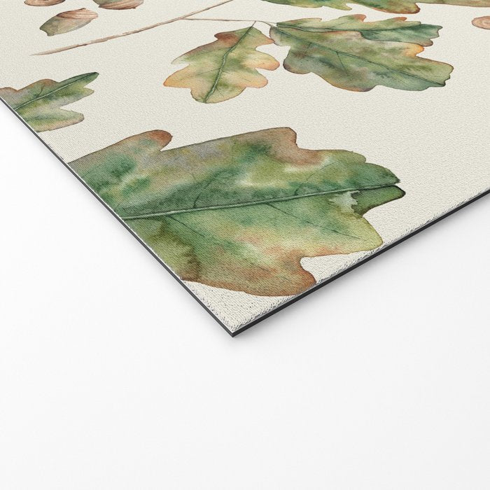 Oak tree  green leaves  Welcome Mat Gallery Image 2