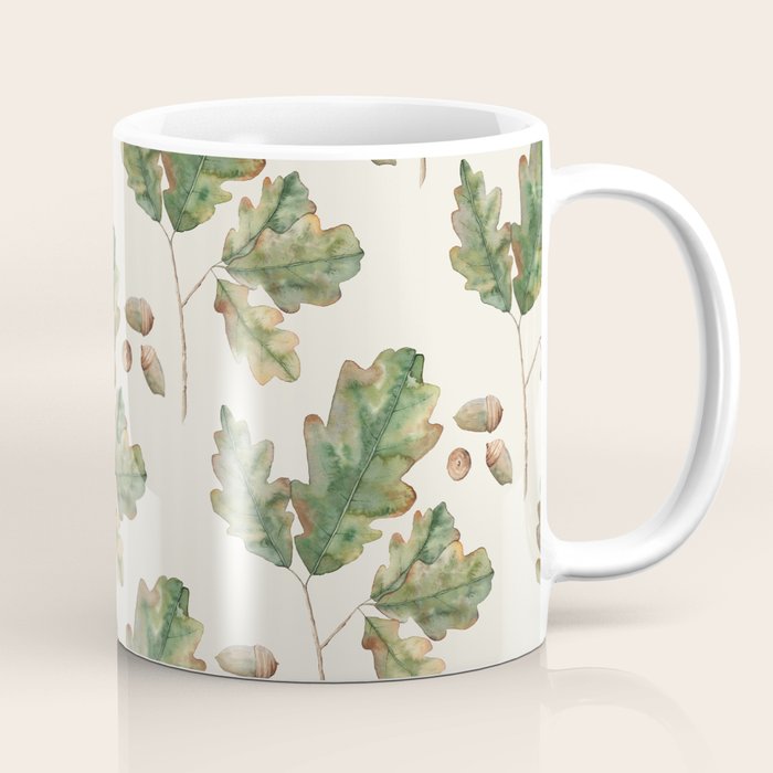 Oak tree  green leaves  Coffee Mug Gallery Image 1