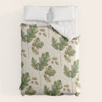 Oak tree  green leaves  Comforter Gallery Image 6