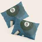 BILLIARDS / Ball 6 Pillow Sham Gallery Image 3