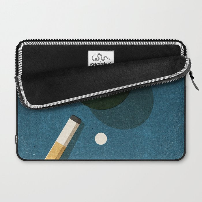 BILLIARDS / Ball 6 Laptop Sleeve Gallery Image 2