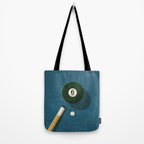 BILLIARDS / Ball 6 Tote Bag Gallery Image 2
