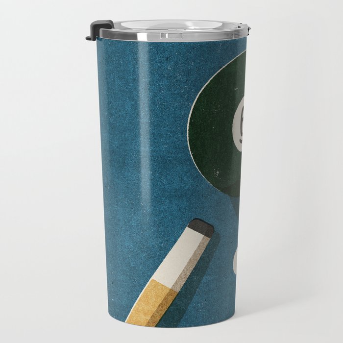 BILLIARDS / Ball 6 Travel Mug Gallery Image 3