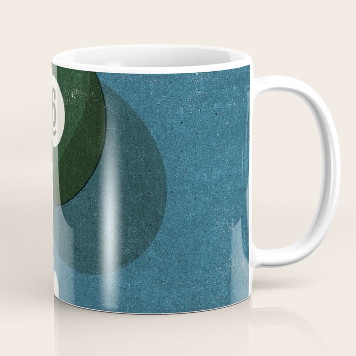 BILLIARDS / Ball 6 Coffee Mug Gallery Image 1