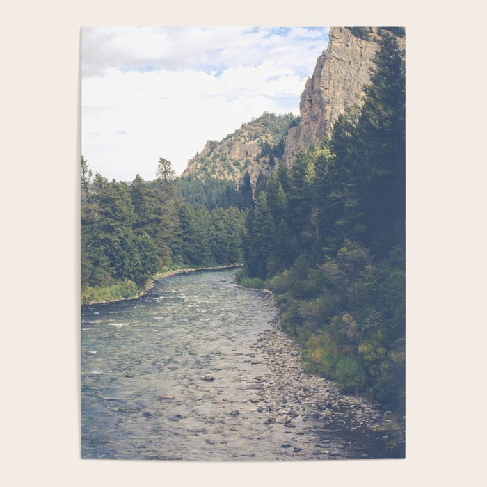 The Montana Collection - A River Runs Through It - Gallatin Canyon Poster Gallery Image 4