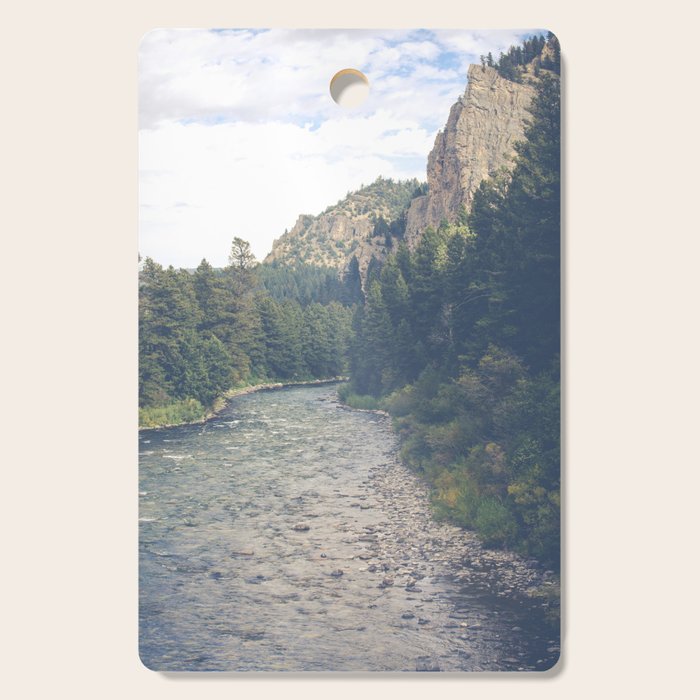The Montana Collection - A River Runs Through It - Gallatin Canyon Cutting Board Gallery Image 1