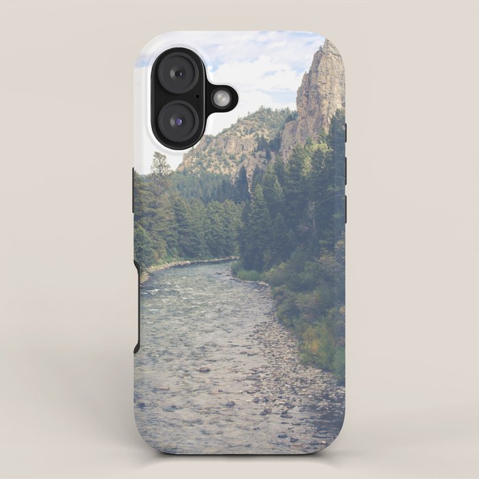 The Montana Collection - A River Runs Through It - Gallatin Canyon iPhone Case Gallery Image 1