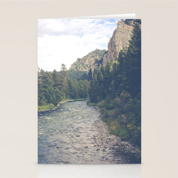 The Montana Collection - A River Runs Through It - Gallatin Canyon Stationery Card Gallery Image 2