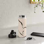 abstract minimal nude Water Bottle Gallery Image 4