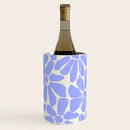 Lavender - Retro Floral  Wine Chiller Gallery Image 1