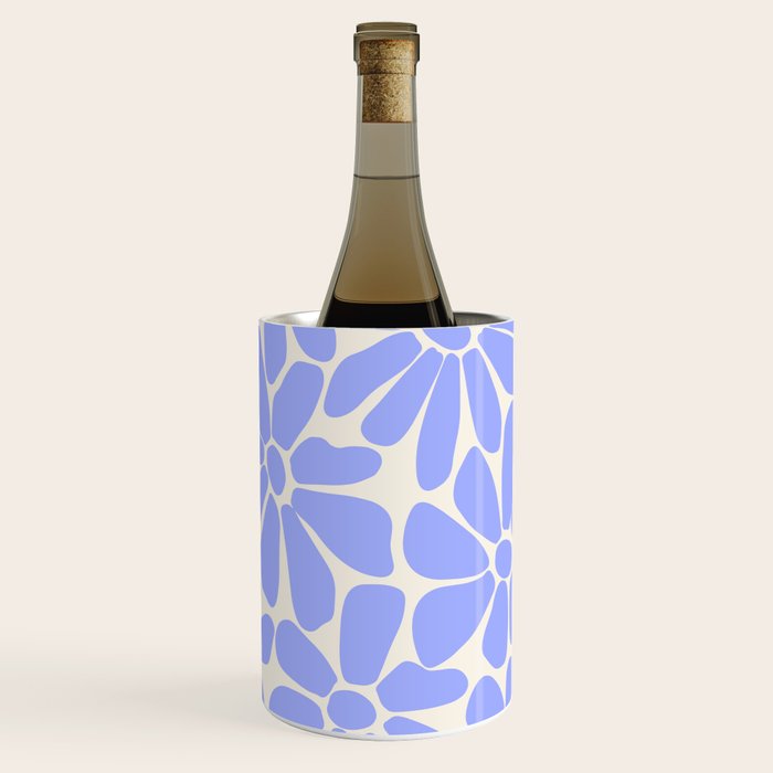 Lavender - Retro Floral  Wine Chiller Gallery Image 1