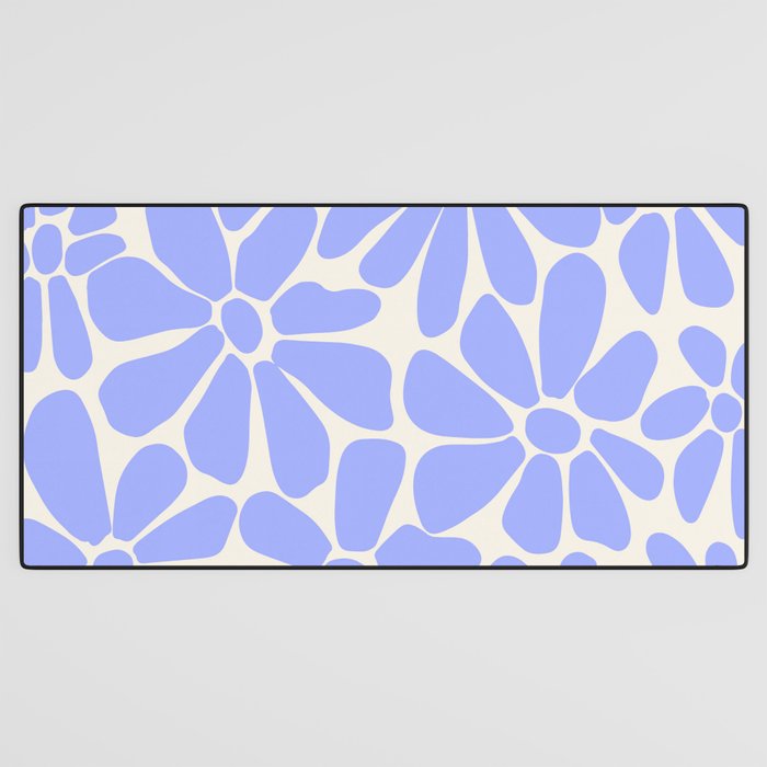 Lavender - Retro Floral  Desk Mat Gallery Image 3