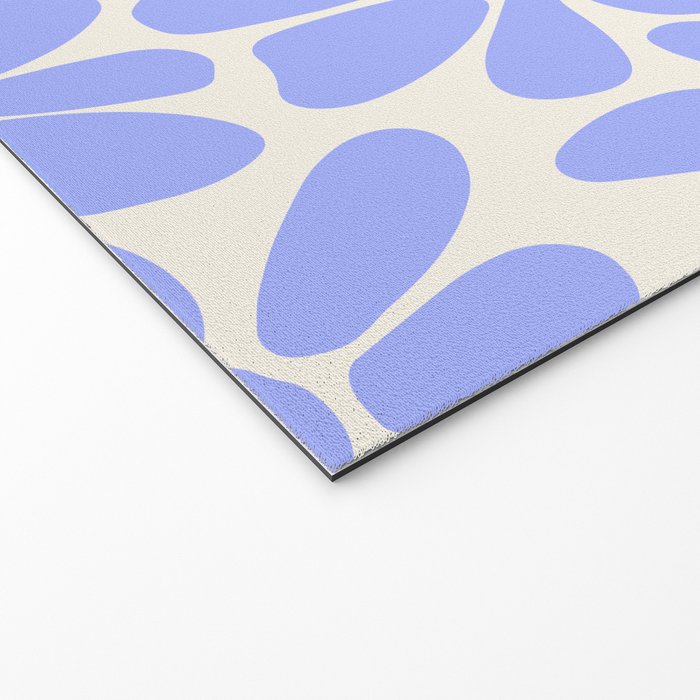 Lavender - Retro Floral  Welcome Mat Gallery Image 2