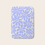 Lavender - Retro Floral  Bath Mat Gallery Image 1