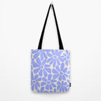 Lavender - Retro Floral  Tote Bag Gallery Image 2