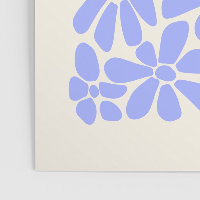 Lavender - Retro Floral  Poster Gallery Image 3