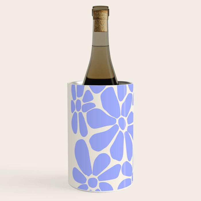 Lavender - Retro Floral  Wine Chiller Gallery Image 2
