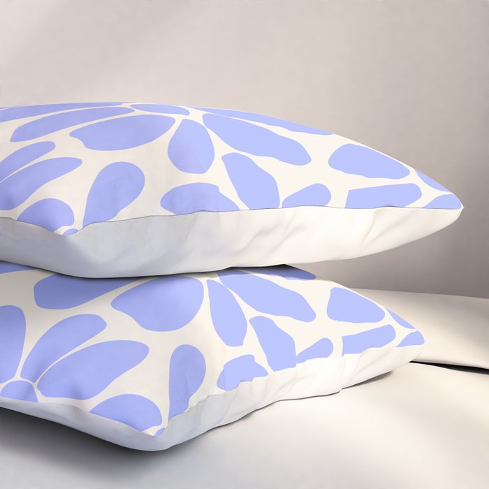 Lavender - Retro Floral  Pillow Sham Gallery Image 3