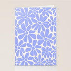 Lavender - Retro Floral  Stationery Card Gallery Image 2