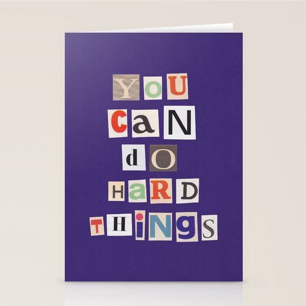 You can do hard things / Daily Reminder #1 Stationery Card Gallery Image 2