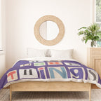 You can do hard things / Daily Reminder #1 Duvet Cover Gallery Image 3