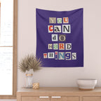 You can do hard things / Daily Reminder #1 Wall Tapestry Gallery Image 2