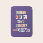 You can do hard things / Daily Reminder #1 Bath Mat Gallery Image 1