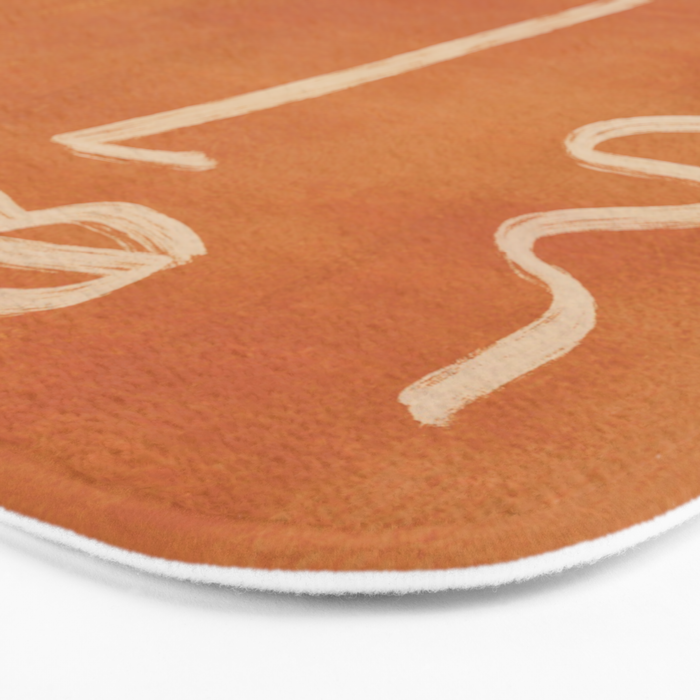 Abstract Face 26 Bath Mat Gallery Image 3