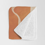 Abstract Face 26 Throw Blanket Gallery Image 3