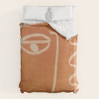 Abstract Face 26 Duvet Cover Gallery Image 6